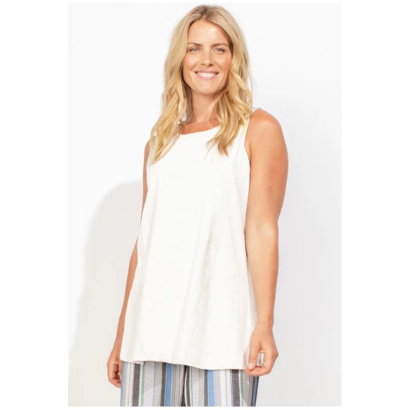 Escape Seamed Cotton Tank (4 Colors)