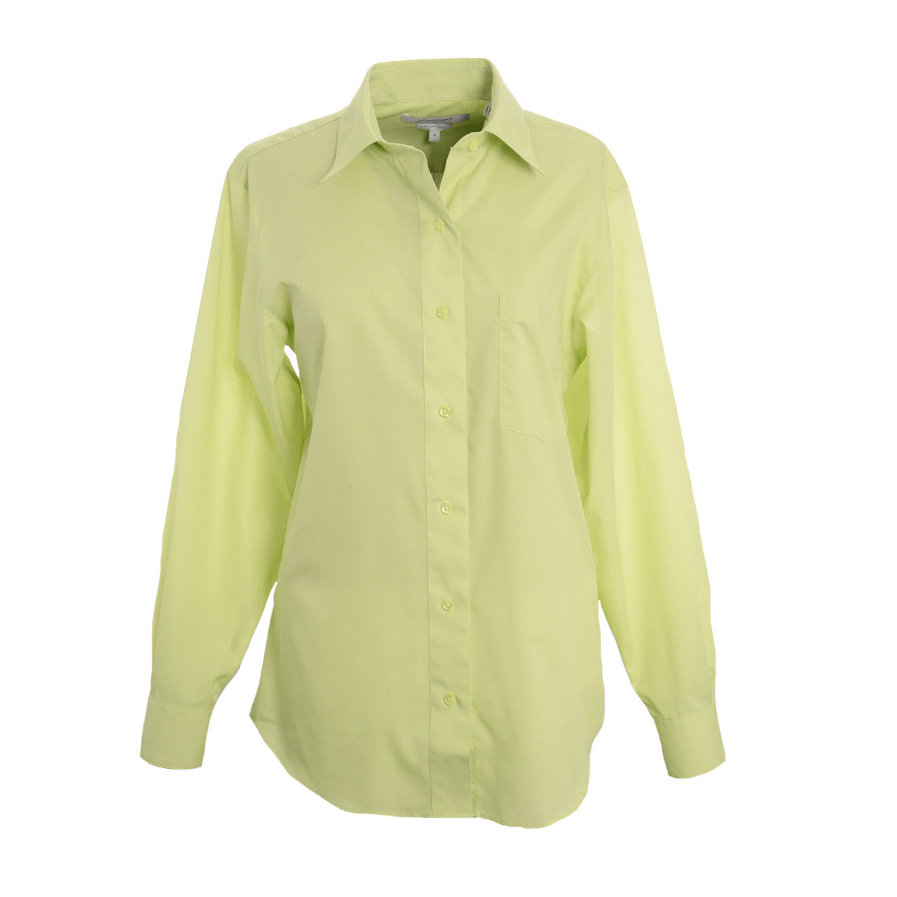 Foxcroft Long Sleeve CVC Solid Soft Leaf Shirt (105105)