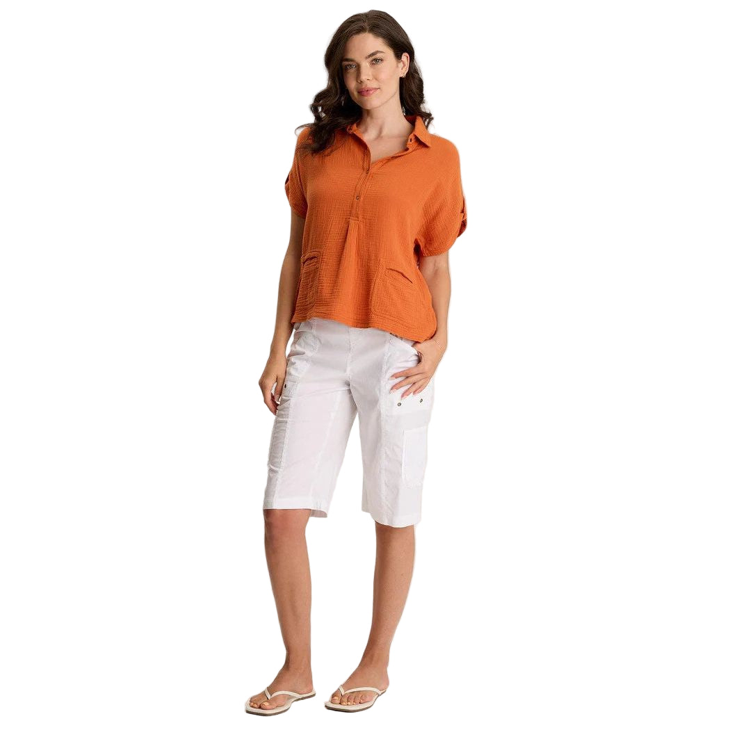 XCVI Anders Cotton Gauze Top (ORLE)