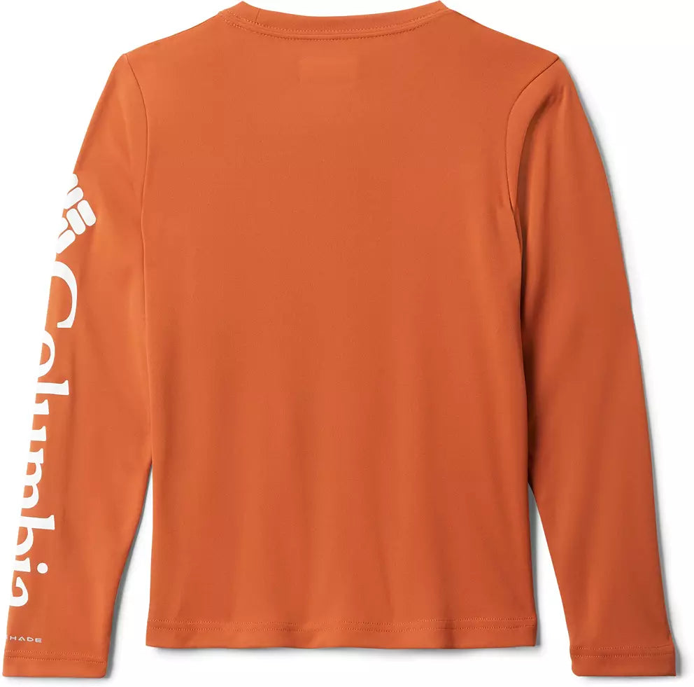 Texas Longhorn Columbia Youth Terminal Tackle Long Sleeve Shirt (1892231824)(BurntOrange)