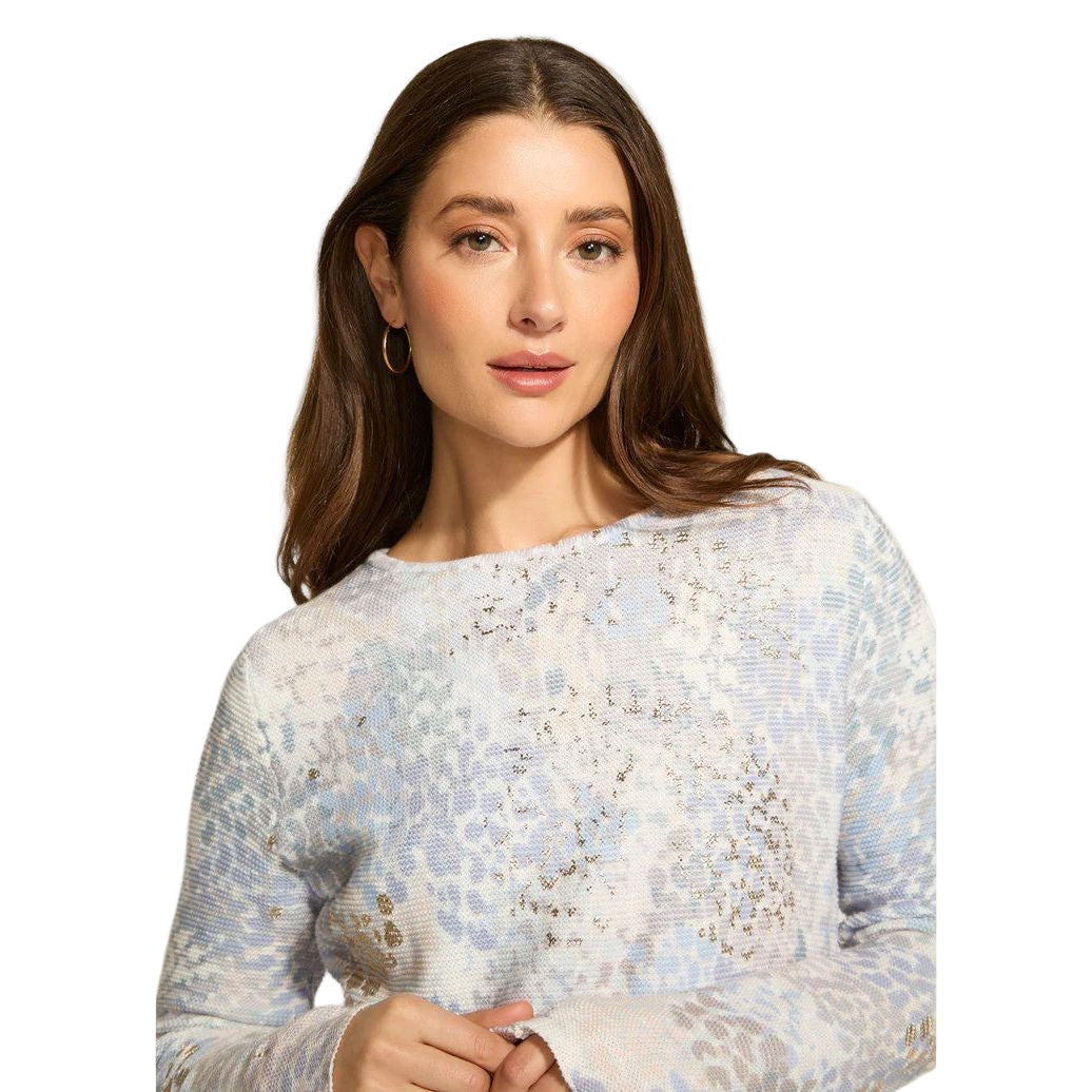 FDJ French Dressing Metallic Spectral Neutral Print Sweater