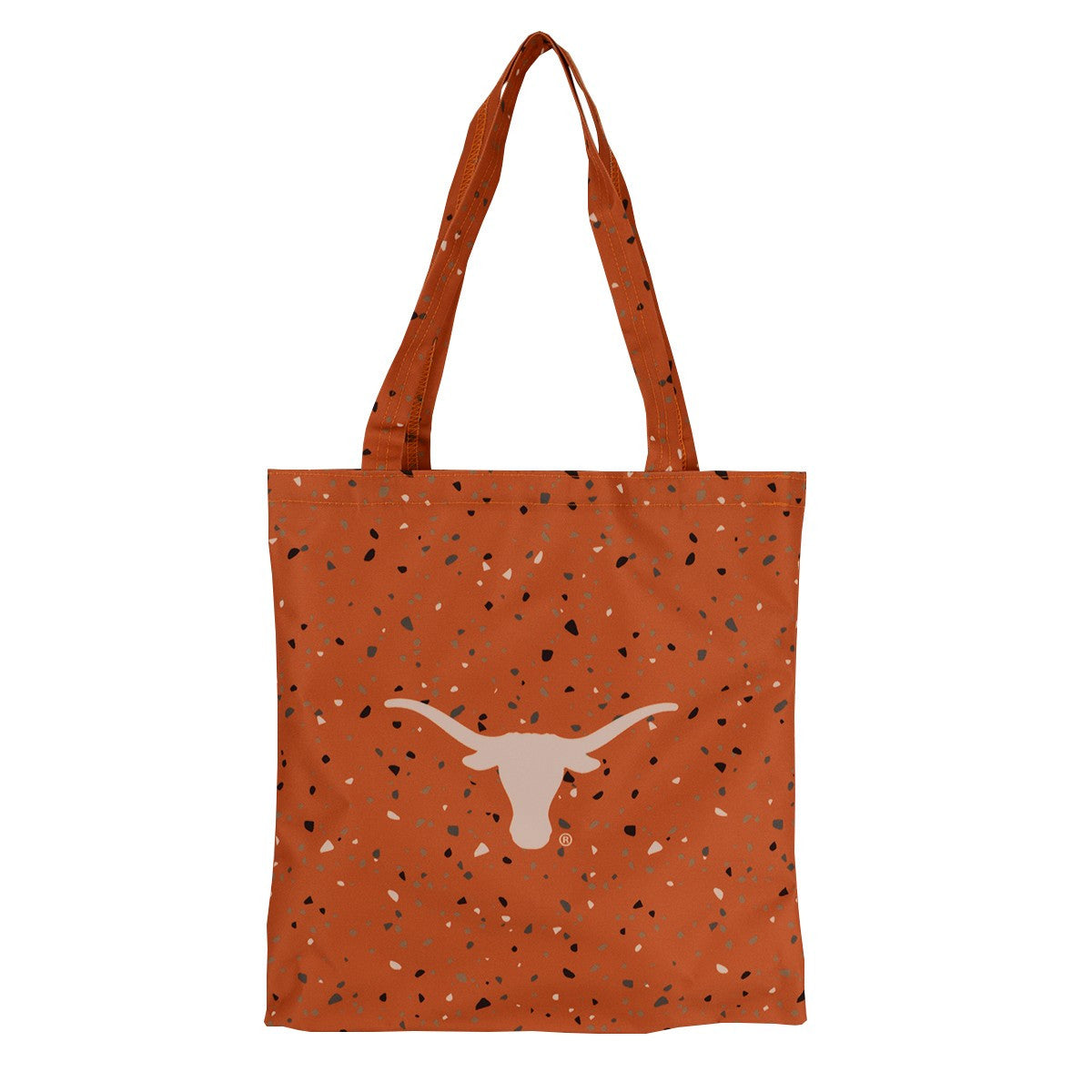 Texas Longhorn Silhouette Terrazzo Essentials Bag