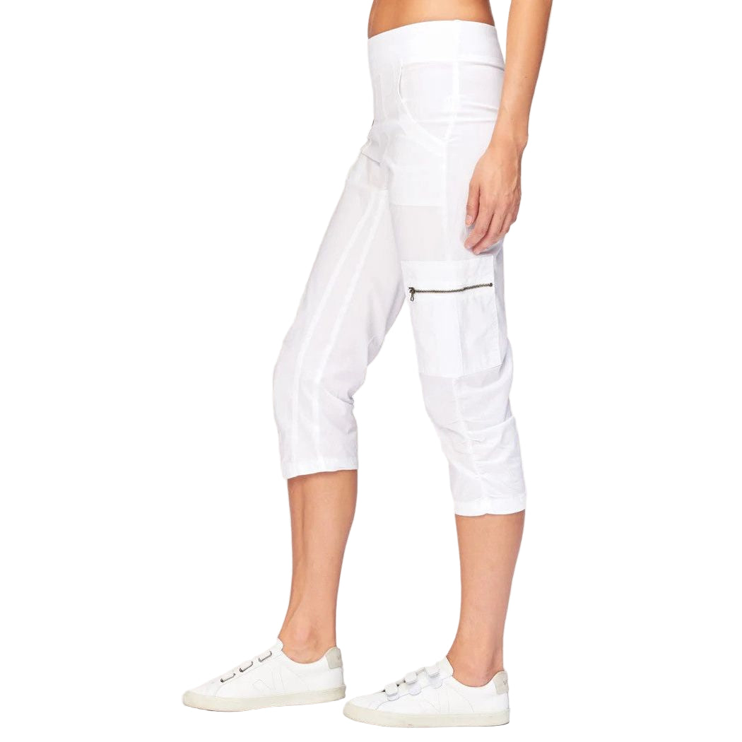 XCVI Nadia White Crop Pant
