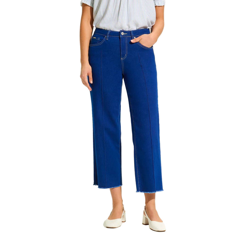 FDJ French Dressing Olivia Wide Leg Crop (TRU BLU)
