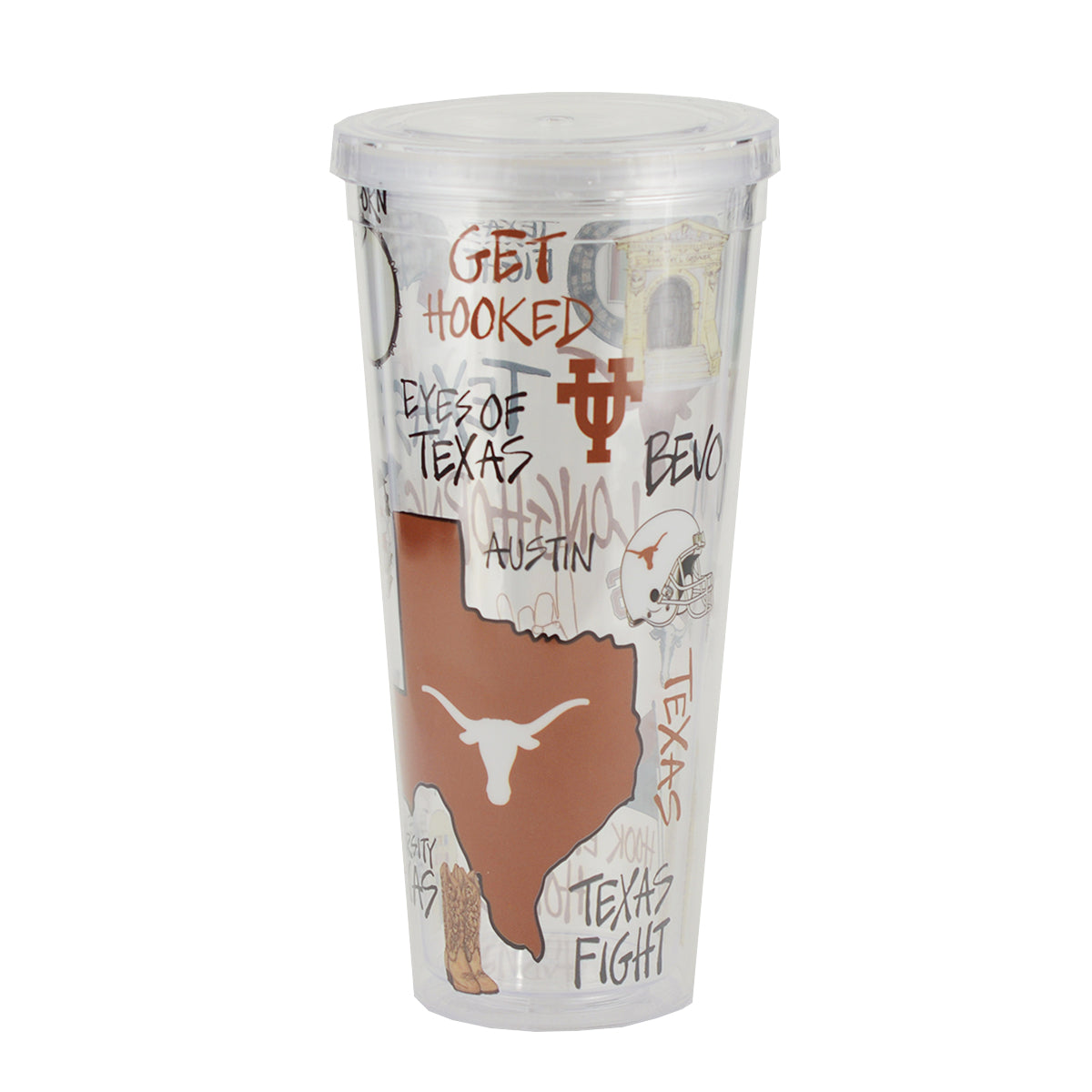 Texas Longhorn Tumbler (22562)