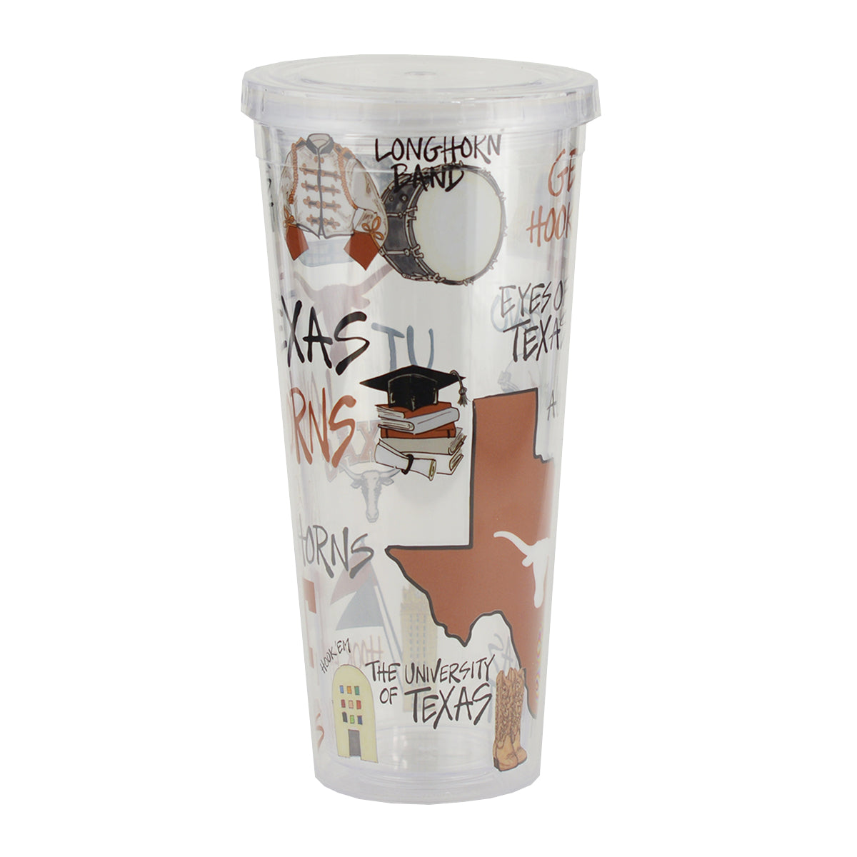 Texas Longhorn Tumbler (22562)