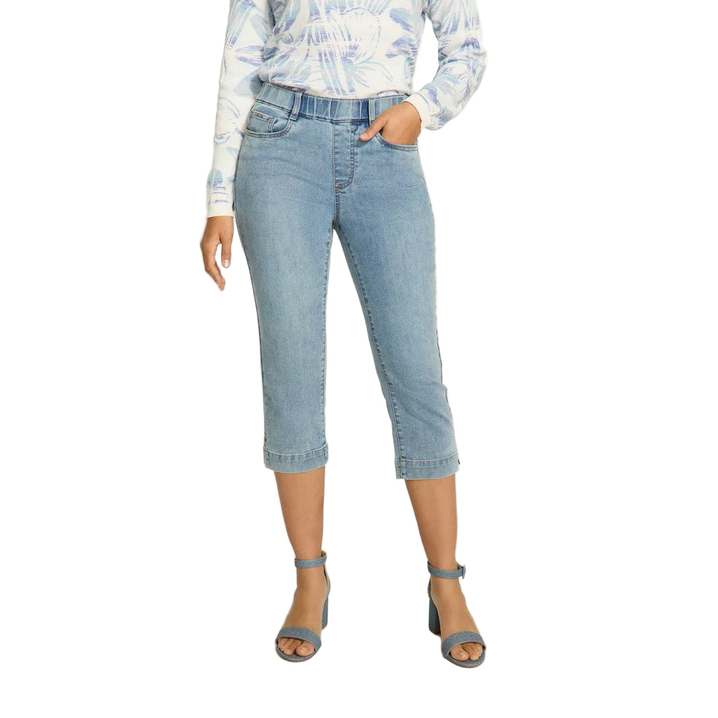 FDJ French Dressing Pull-On Capri (INDY BLU)