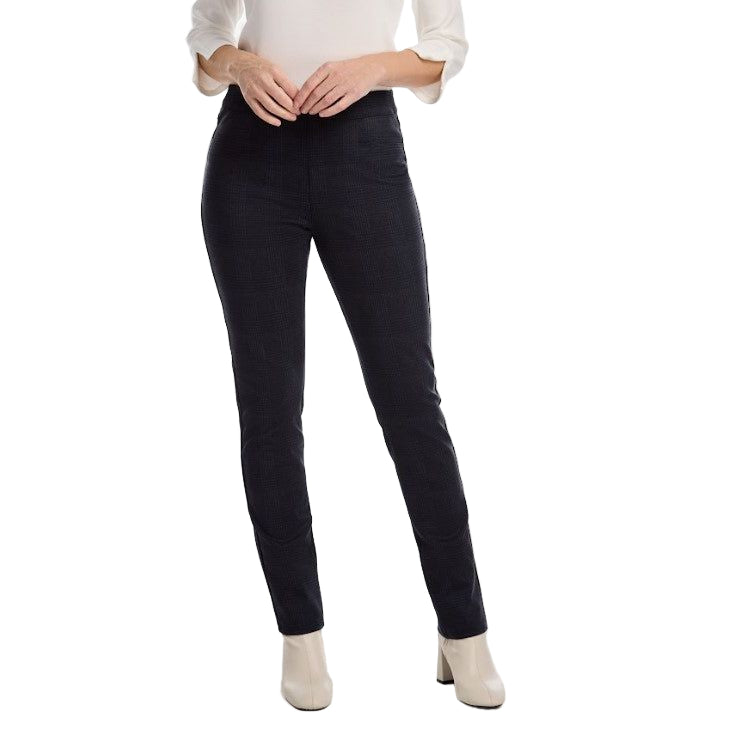 FDJ French Dressing Slim Leg Plaid Pant (2785459)