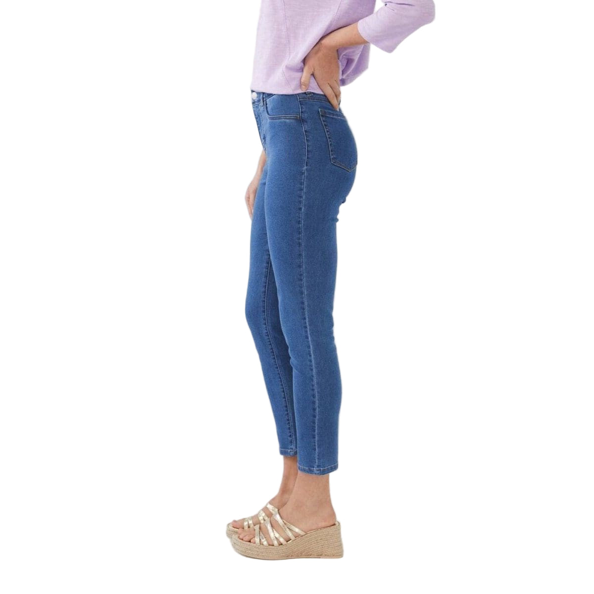 FDJ French Dressing Olivia Slim Ankle Jean (2968711) MIDWASH