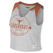 Texas Longhorn Wrangler Ladies Vintage Muscle Tee (WRTT30376HG)