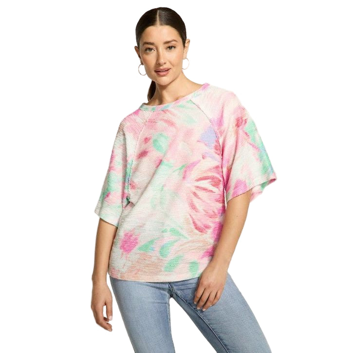 FDJ French Dressing Patrizia Print Top (PNK)