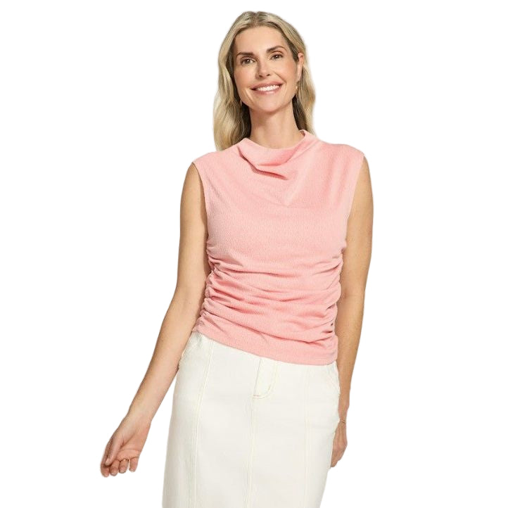 FDJ French Dressing Ruched Cap Sleeve Top (2 Colors)