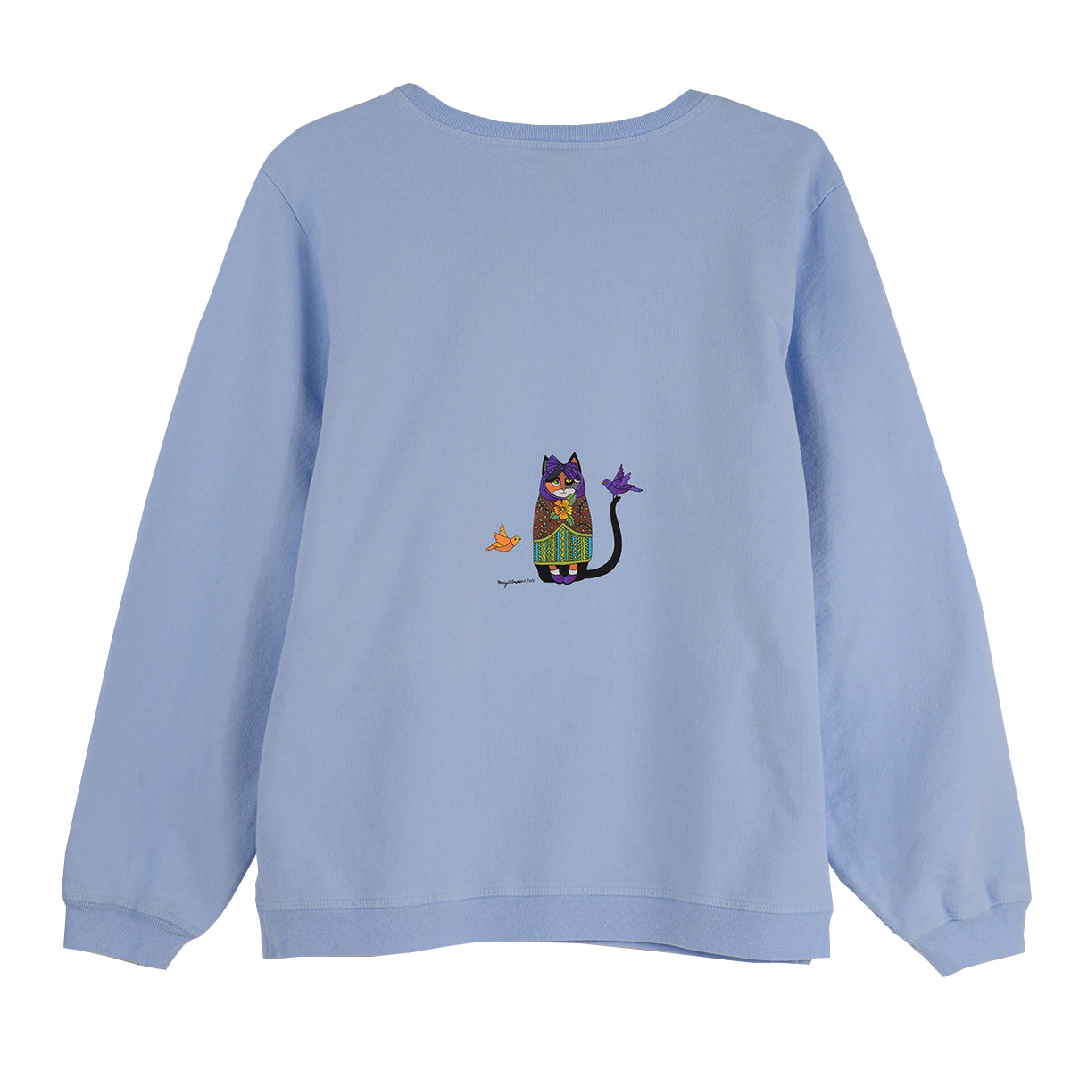 Sabaku Catroyoshka French Terry Crew Pull Over (BLUSKY)