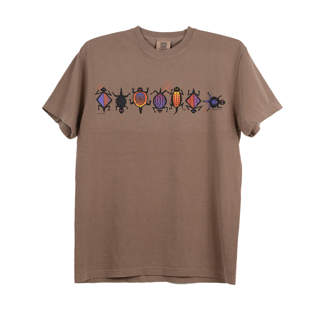 Sabaku Horned Sunset Comfort Color Tee (ESPRESSO)