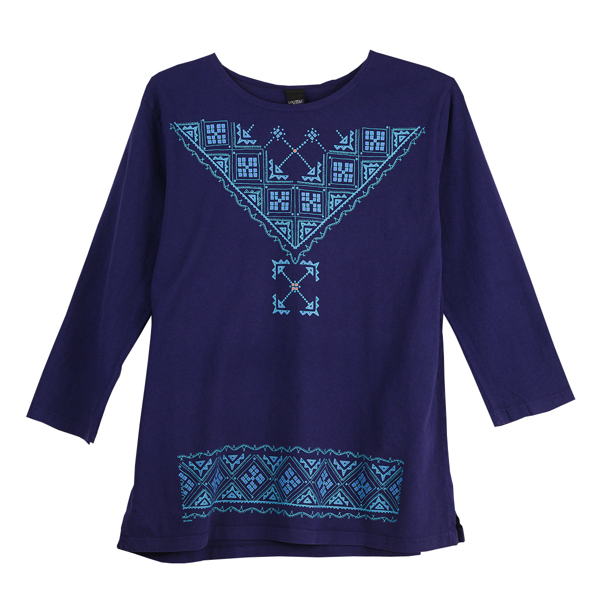 Sabaku Bandana 3/4 Sleeve Tee (MIDSKY)