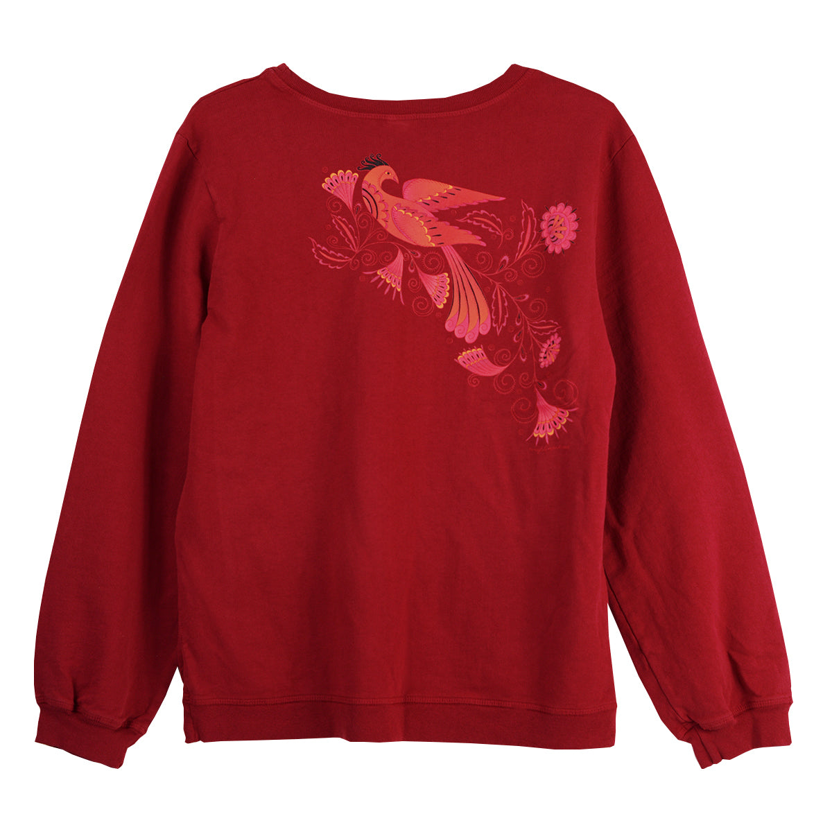 Sabaku Fancy Bird French Terry Crew Pull Over (DEEPCRIM)