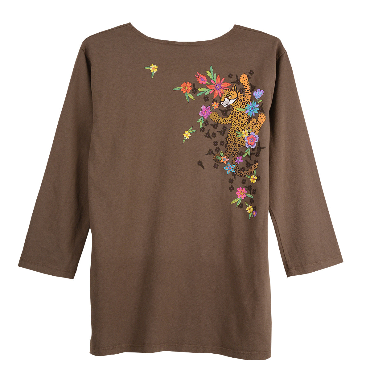 Sabaku Camouflage 3/4 Sleeve Tee (BRN)