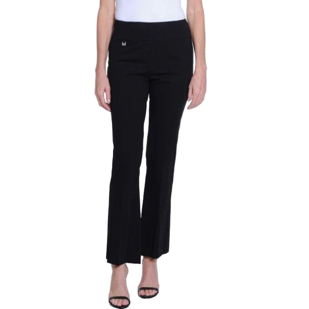 Slimsation Black Pull On Pant (M44712PM)