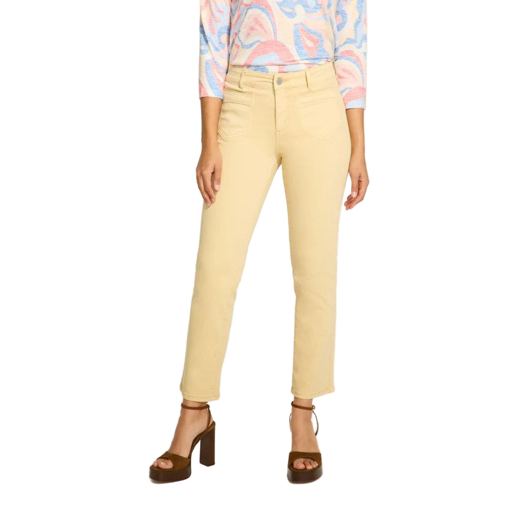 FDJ French Dressing Christina Yellow Straight Leg Jeans