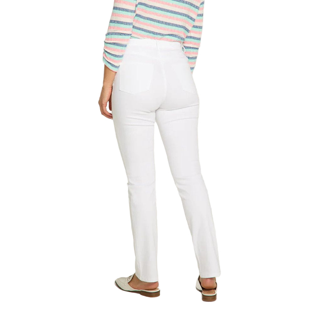 FDJ French Dressing Petite Suzanne White Straight leg Jeans
