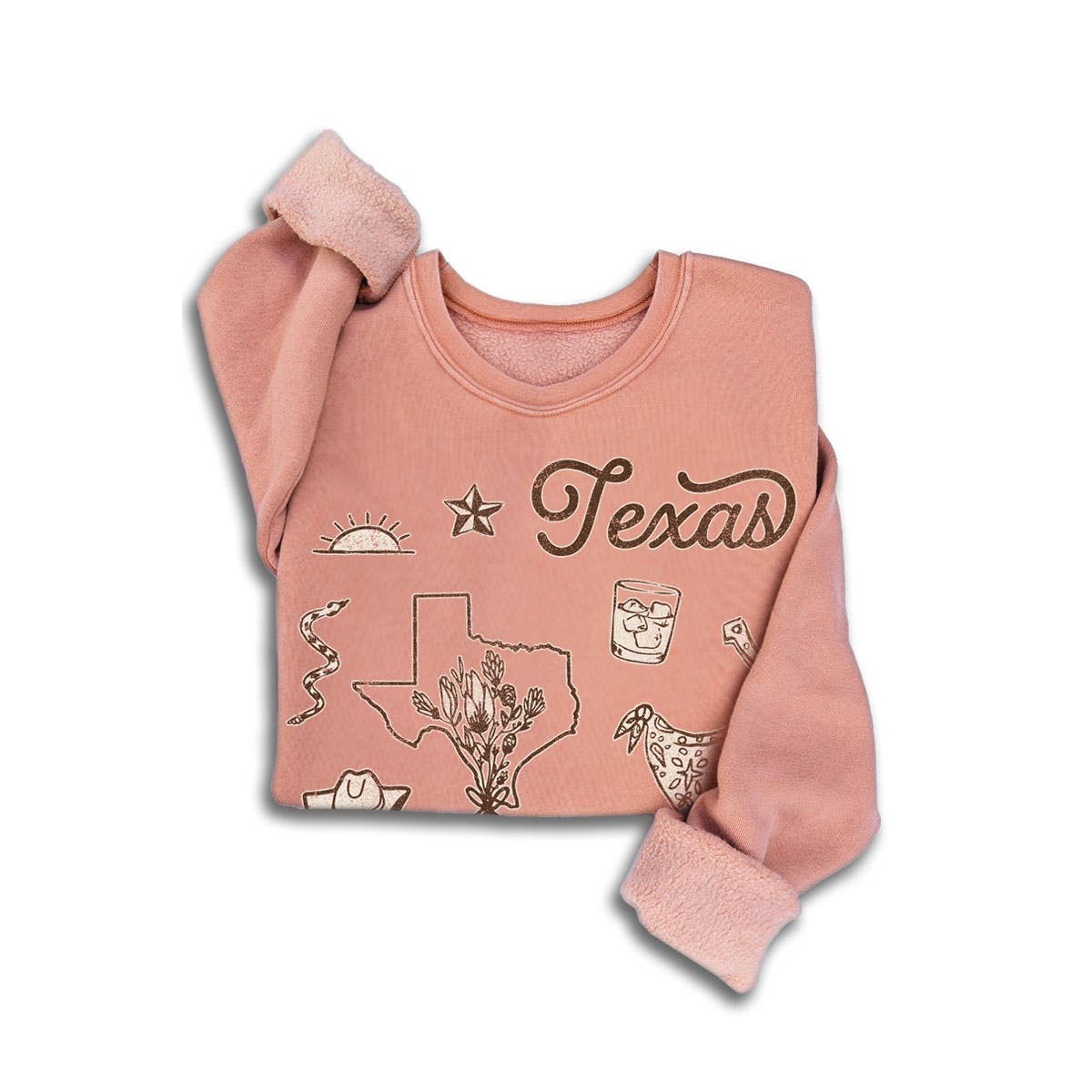 Texas Yall Mineral Sweatshirt