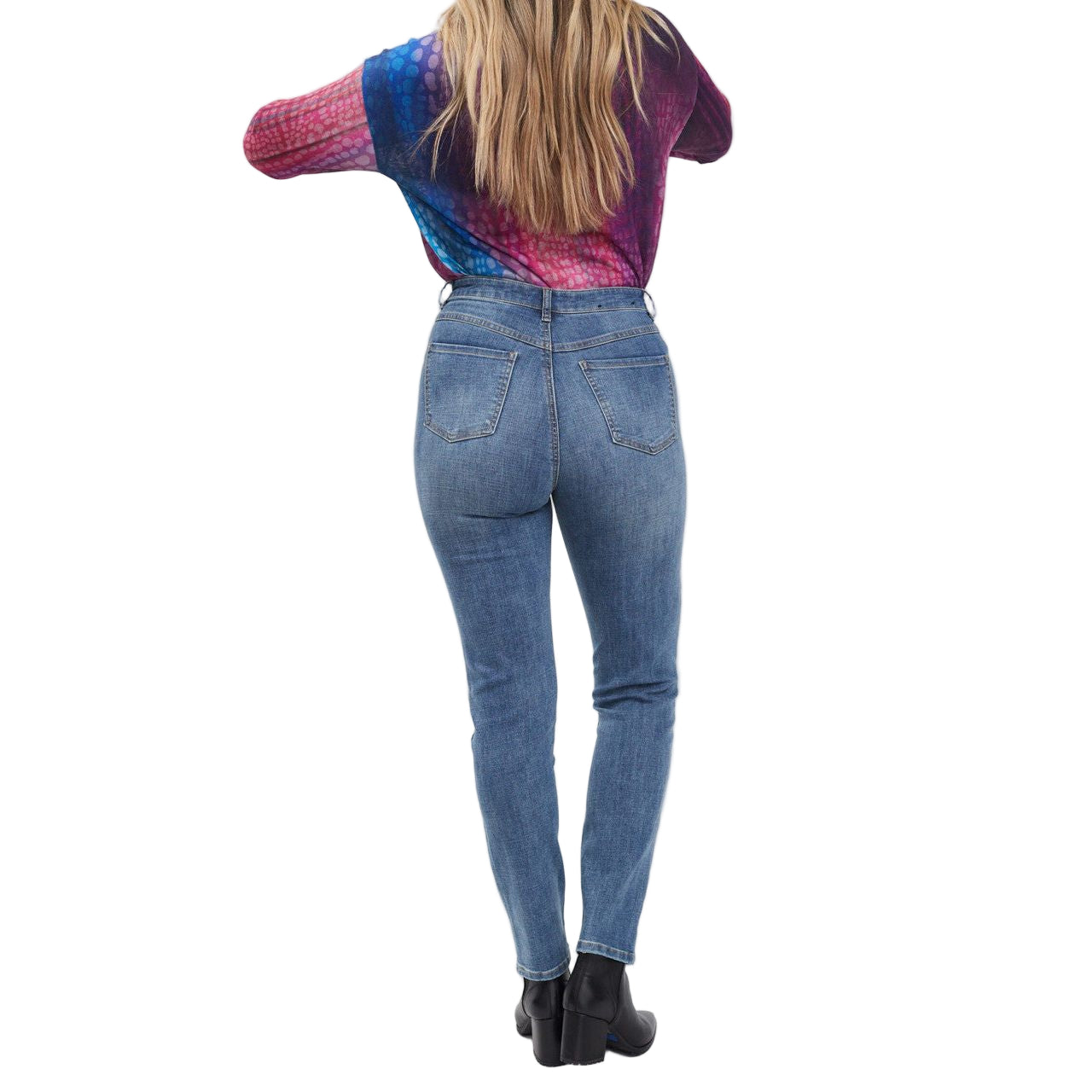 FDJ French Dressing Suzanne Slim Straight Leg Jeans (6847809) MEDIUMWASH