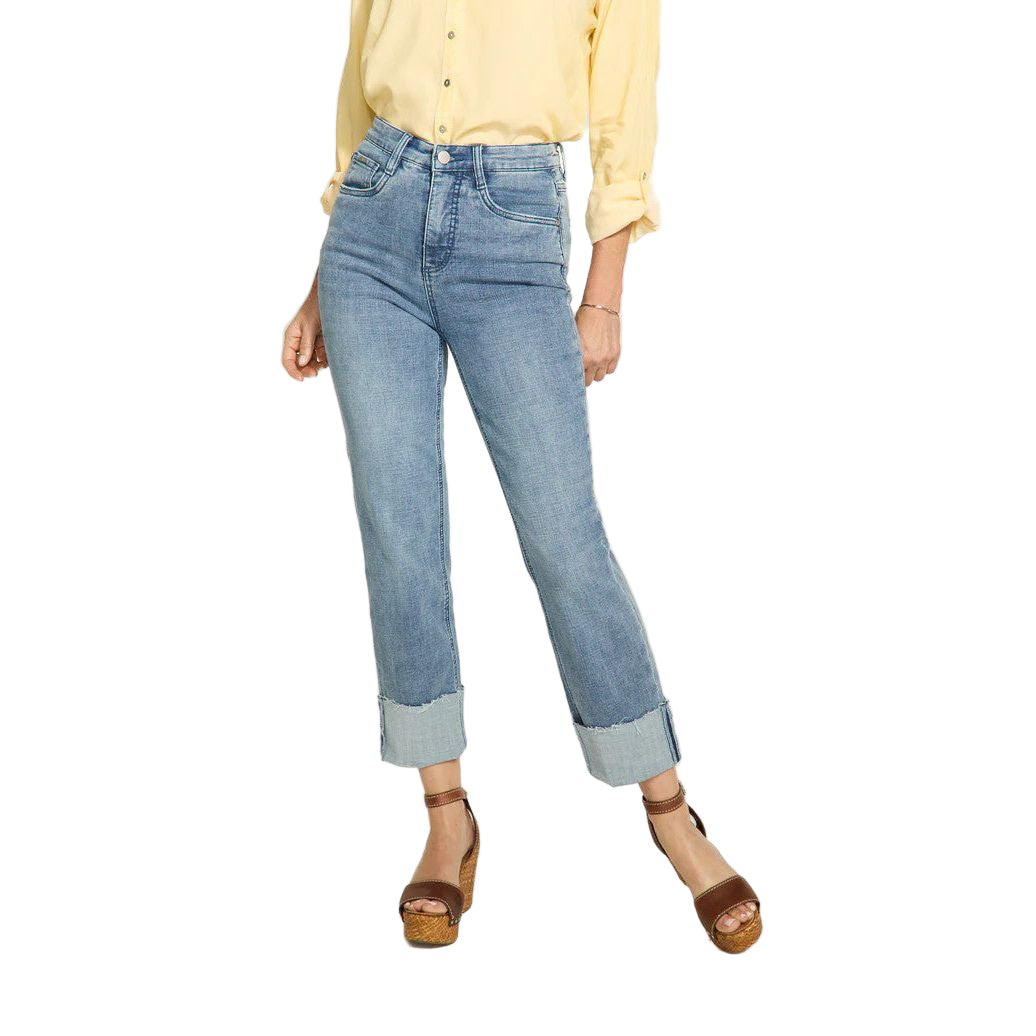 FDJ French Dressing Suzanne Cuffed Straight Leg Crop