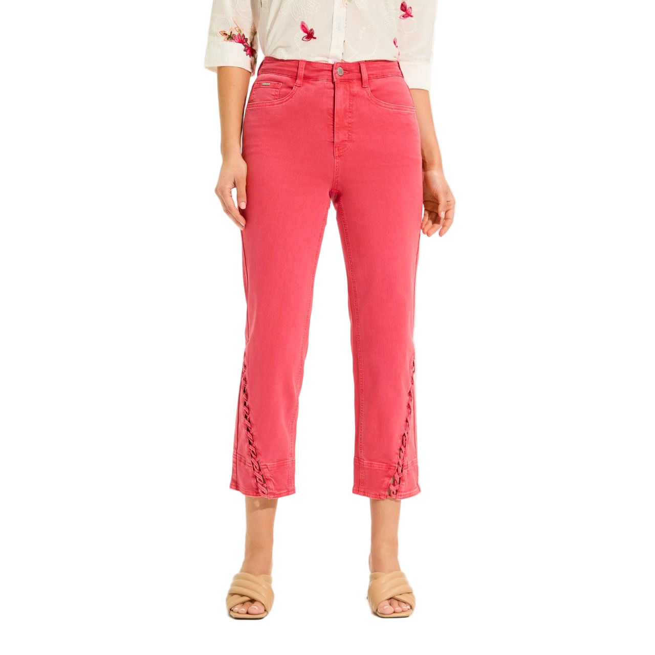 FDJ French Dressing Suzanne Straight Crop (ROUGE)