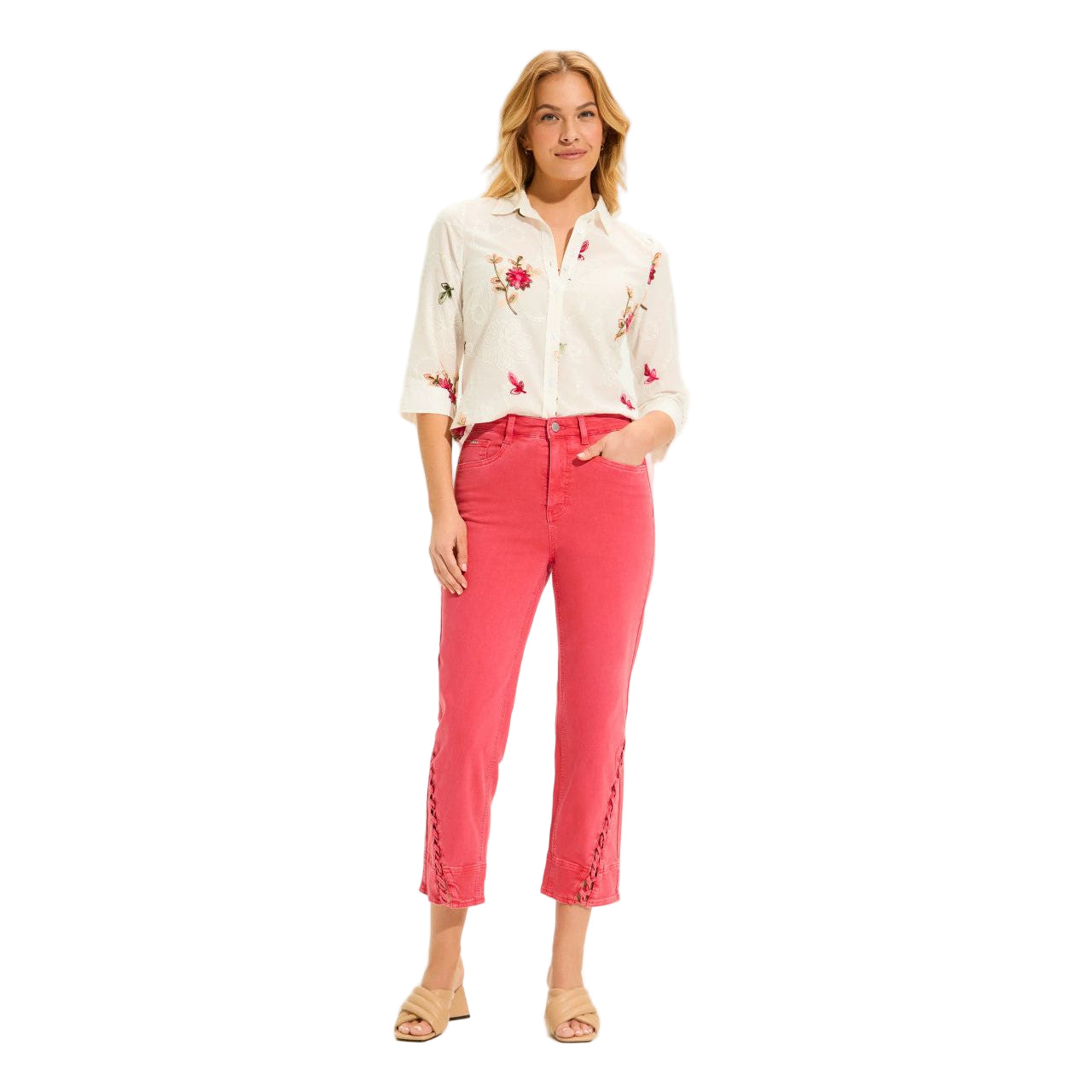 FDJ French Dressing Suzanne Straight Crop (ROUGE)