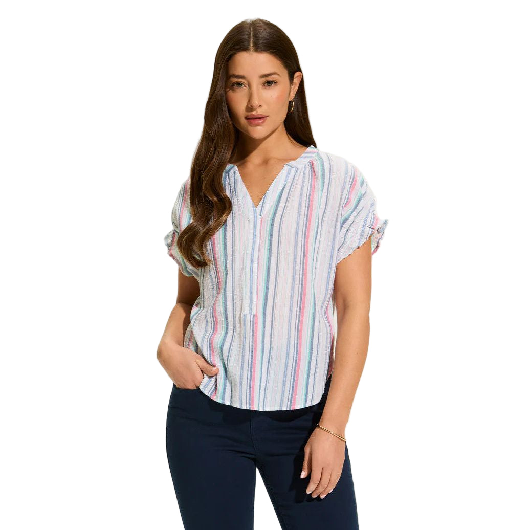 FDJ French Dressing Calypso Stripe Top