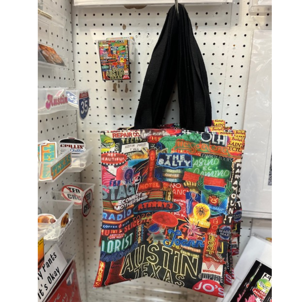 Tote Bag - Austin Neon -  Tote Bag