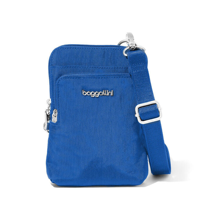 Baggallini Securtex Anti-Theft Activity Crossbody (LAPIS)