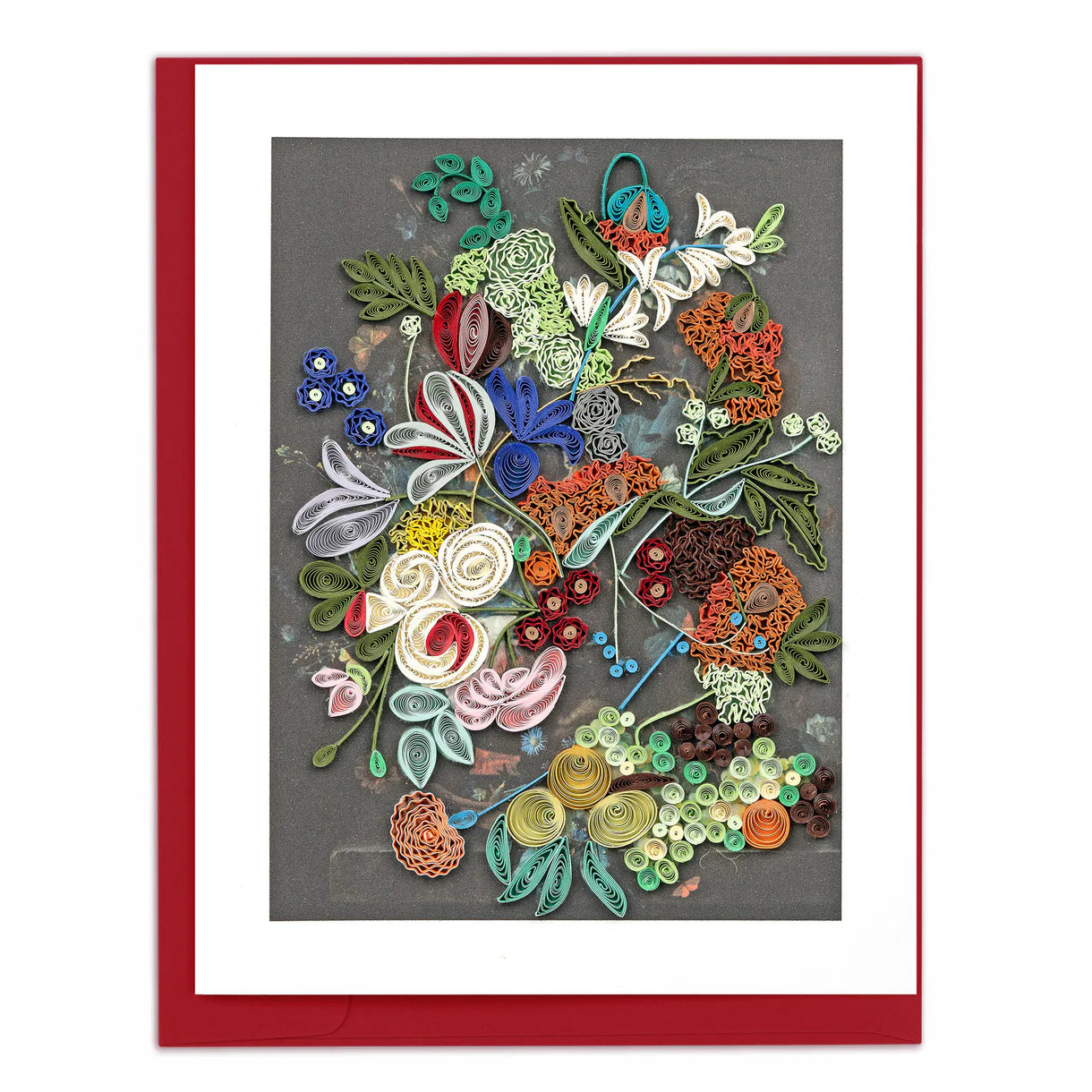 Quilling Card LLC Still Life with  Flowers & Fruit (AS0024)