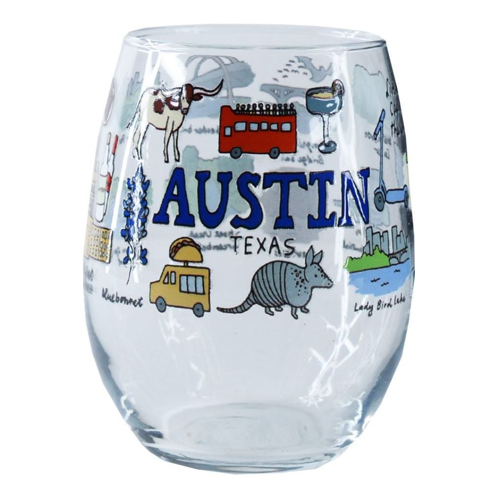 Austin Wanderer Stemless Wine Glass (1 BRIL 103)