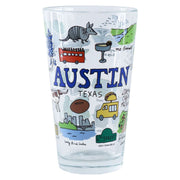 Austin Wanderer Pint Glass (1 BRIL 101)