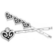 Brighton Alcazar Heart Bobby Pin Set (J81960)