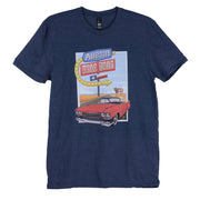 Austin Roadtrip Heather Navy Tee (DG3A)