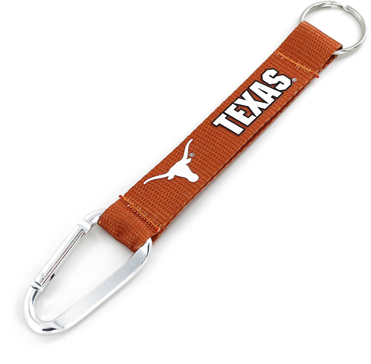 Texas Longhorn Carabiner Lanyard Keychain (CCP-KT-147-52)