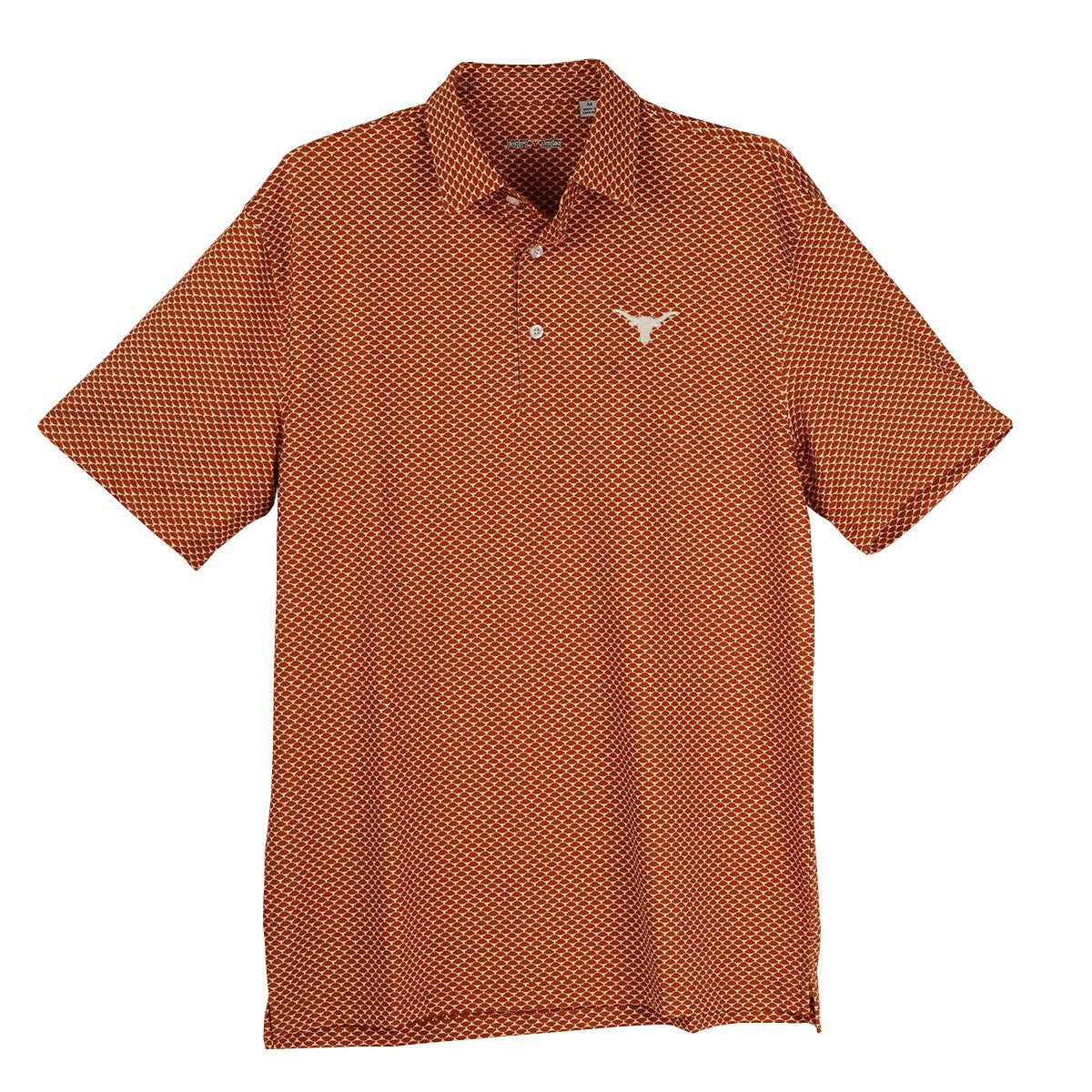 Forty Acres Texas Longhorn Men's Steerhead Ecotec Polo (2 Colors)(CP36Steerhead)