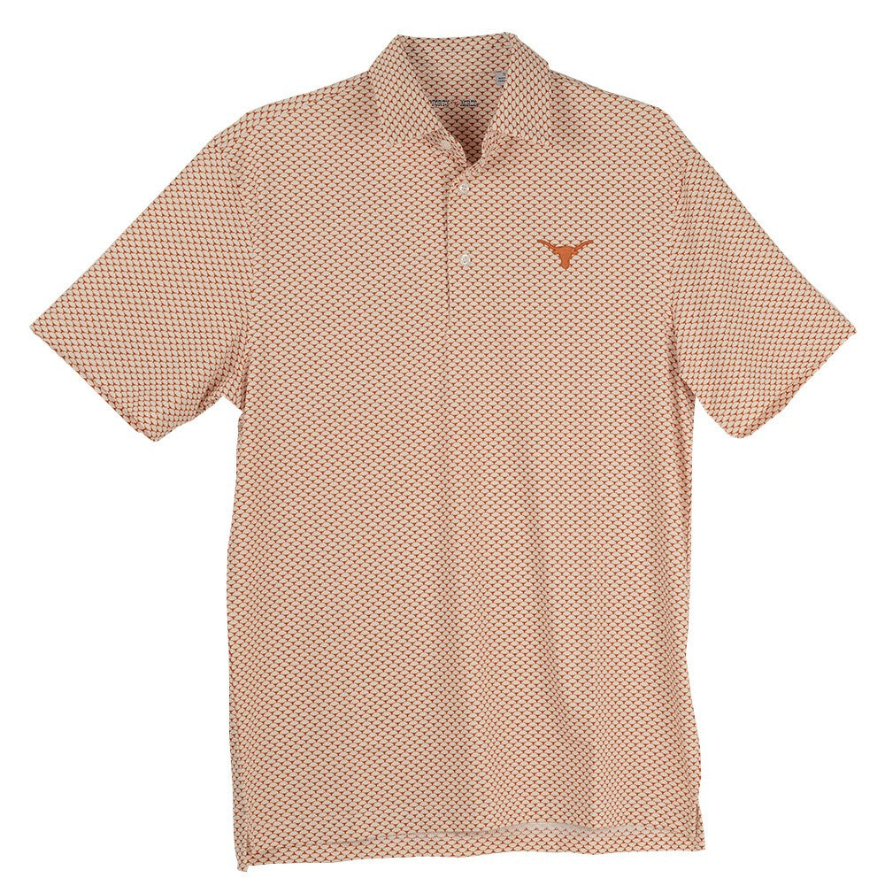Forty Acres Texas Longhorn Men's Steerhead Ecotec Polo (2 Colors)(CP36Steerhead)