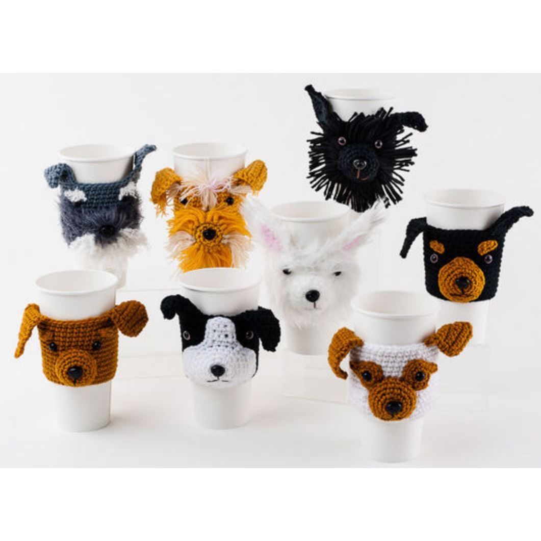 Crochet Knit Doggie Cup Holder (8 Styles) (LS0070)