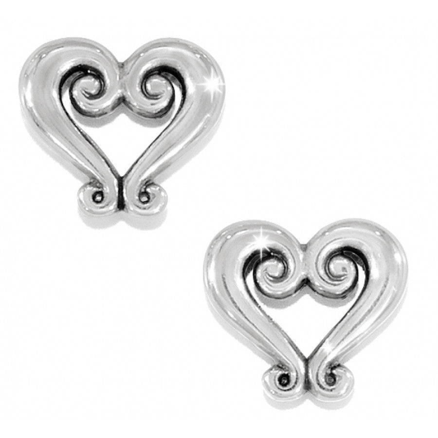 Brighton Genoa Heart Mini Post Earrings (J21630)