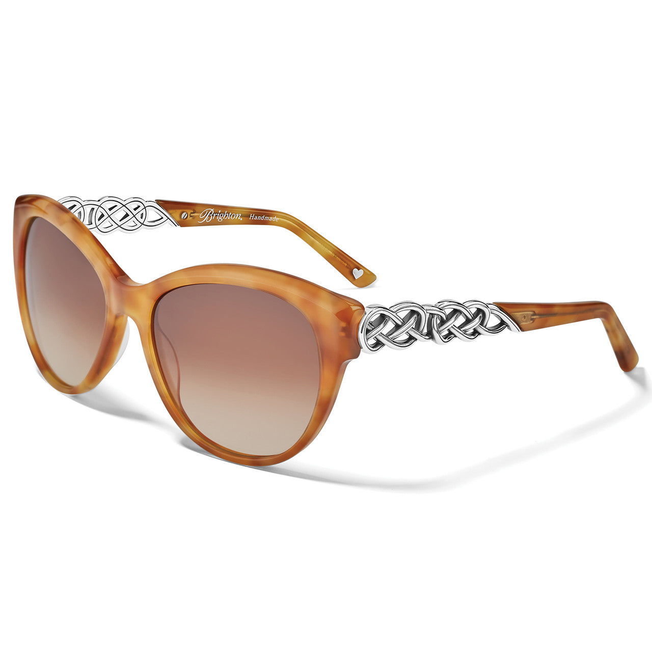Brighton Interlok Braid Amber Sunglasses (A13047)