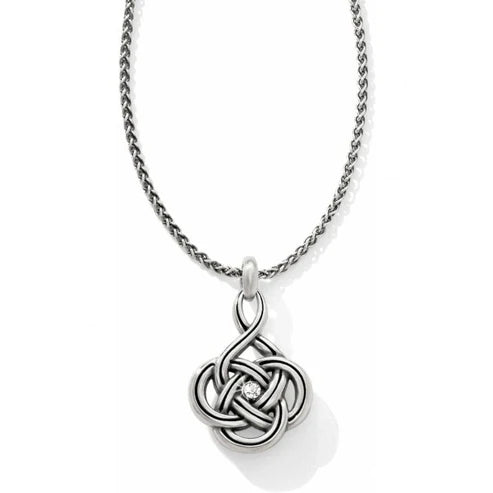 Brighton Interlok Petite Silver Necklace (JL5281)