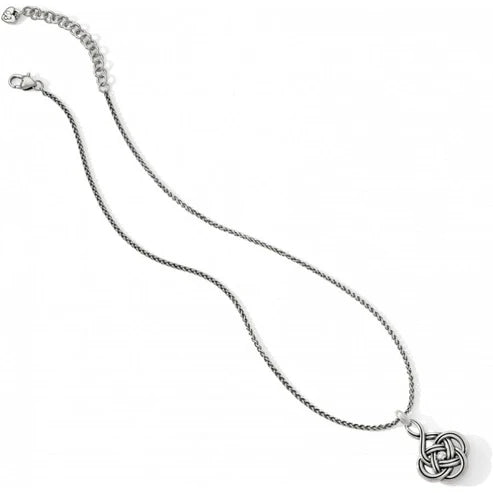 Brighton Interlok Petite Silver Necklace (JL5281)