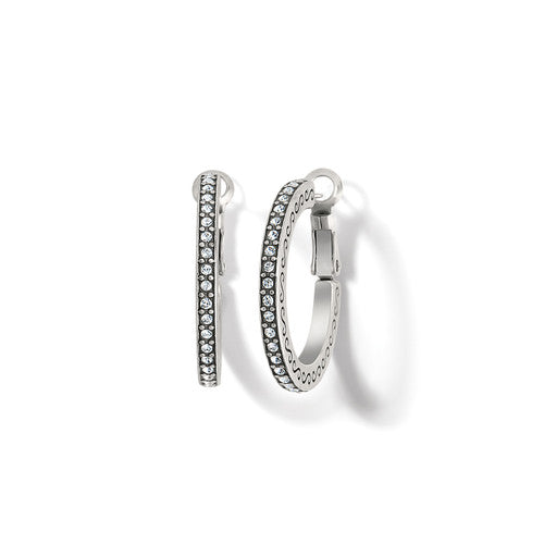 Brighton Meridian Thin Small Hoop Earrings (JA8381) SLV