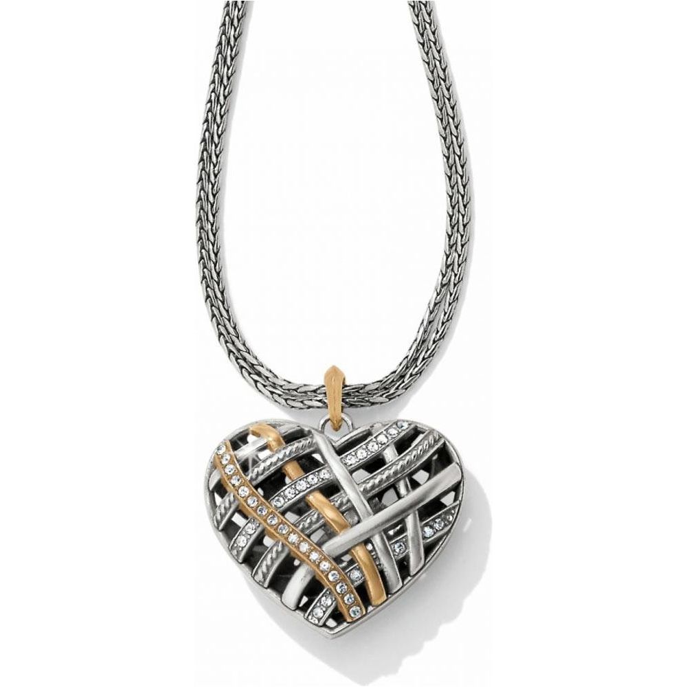 Brighton Neptune's Rings Convertible Heart Necklace (JL5903