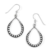 Brighton Pretty Tough Teardrop French Wire Earrings (JA8850) SLV