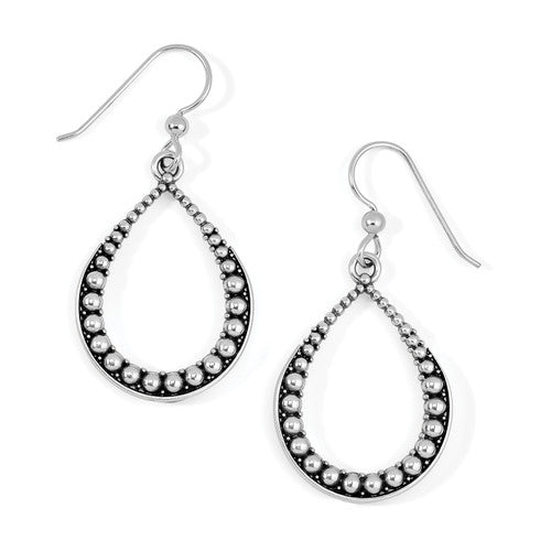 Brighton Pretty Tough Teardrop French Wire Earrings (JA8850) SLV