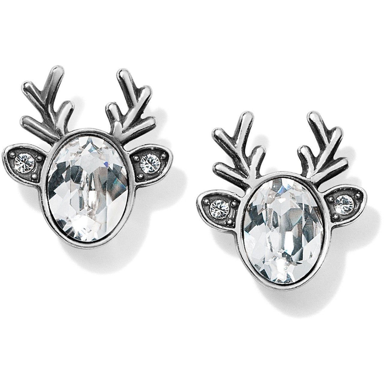 Brighton Reindeer Glitz Mini Post Earrings (J22221)